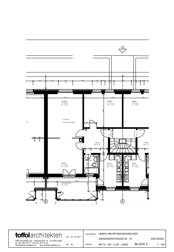 Grundriss 3.0 Zimmer